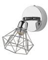 Zestaw 2 lamp spot metalowych srebrne ERMA_771961