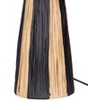 Raffia Table Lamp Natural and Black WELMEL_899982
