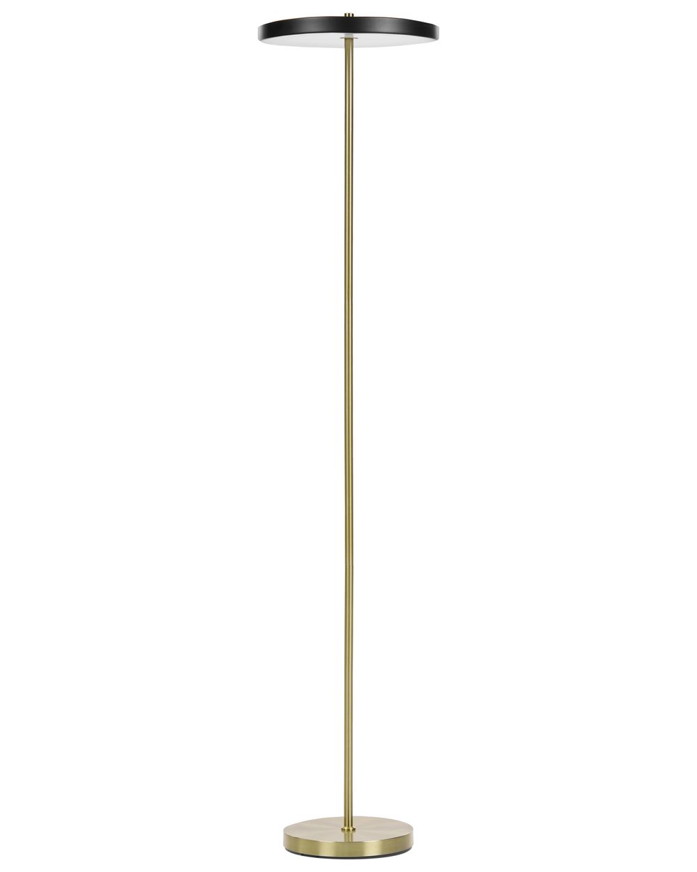 LED Floor Lamp EVENLODE with Dimmer Metal Black