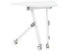 Folding Office Desk with Casters 90 x 64 cm White BENDI_937647