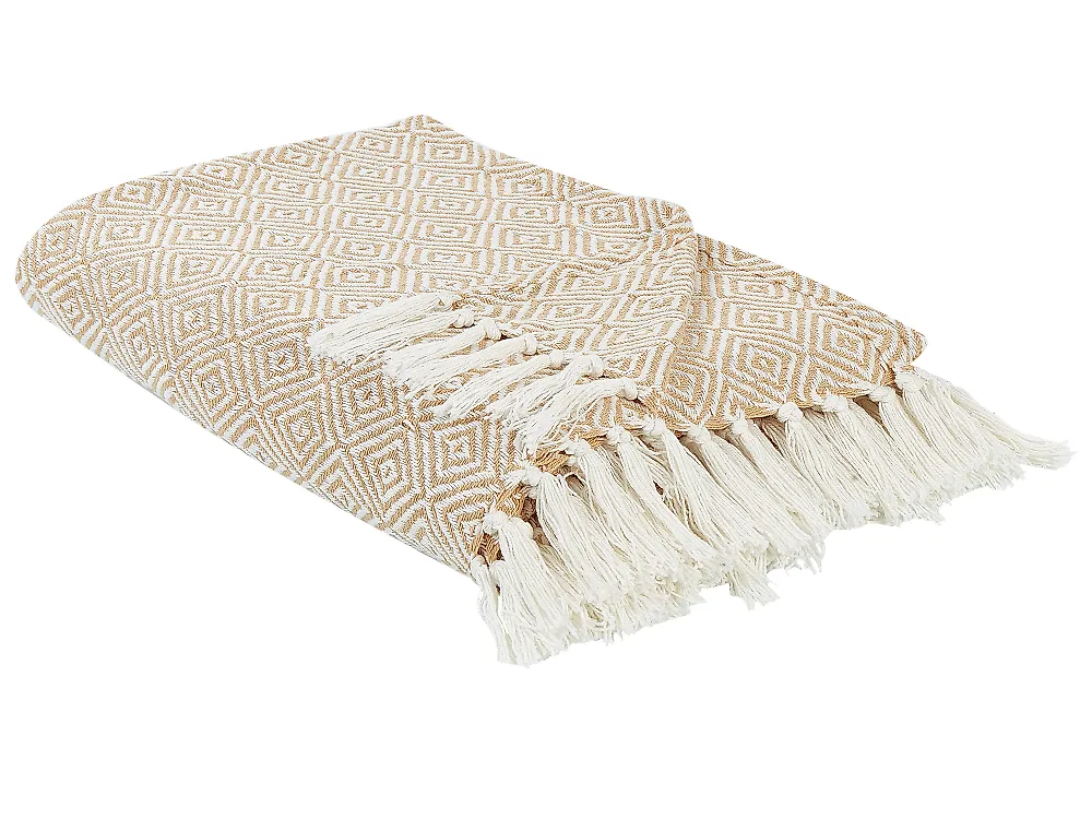 Tagesdecke TOUTLI Baumwolle 200 x 220 cm Beige