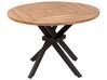 Table de jardin ⌀ 110 cm en bois d'acacia clair LISSONE_933387