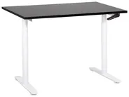 Biurko regulowane manualnie DESTINAS 120 cm 72 cm Czarny/ biały_899072