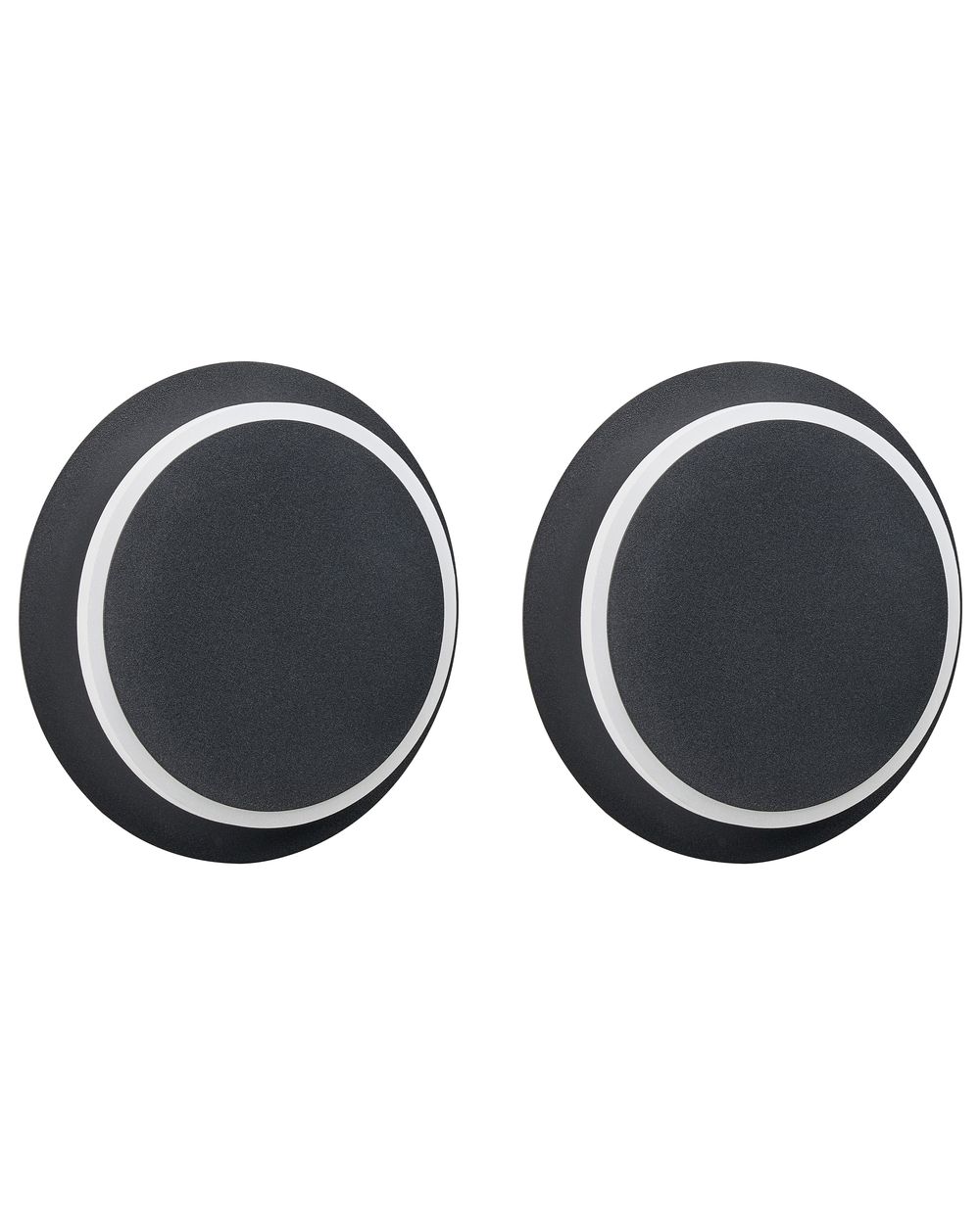 Set de 2 aplice SEMNON LED Metal Negru