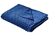 Duvet Cover CALLISTO 135 x 200 cm Polyester Navy Blue