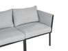 Loungeset 5-zits staal lichtgrijs KIATO_934646