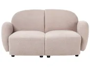 Sofa 2 Seater JULE Boucle Beige_1125942