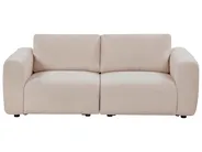 Modular Sofa 2 Seater KIVVIK Boucle Beige_1045425