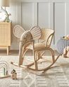 Rattan Kids Rocking Chair Elephant Natural AMPOLLINO_932114