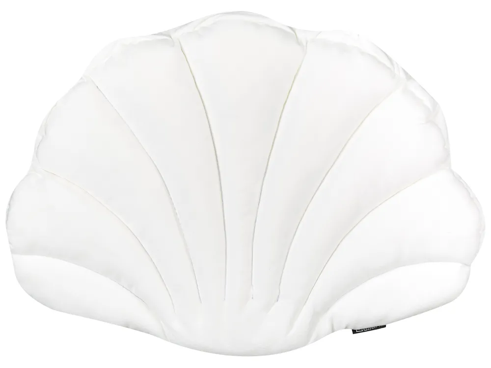 Koristetyyny CONSOLIDA sametti 47 x 35 cm Luonnonvalkoinen Hillitty ...