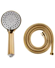 Shower Head and Hose Kit TAMUSHAL 3-function Gold_988258