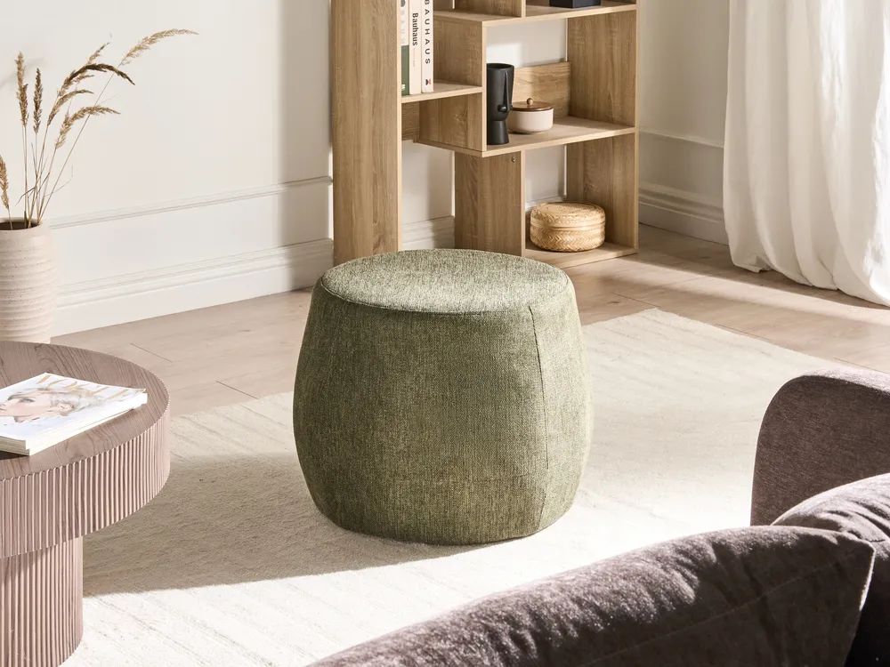Pouffe ASHTON Dark Green