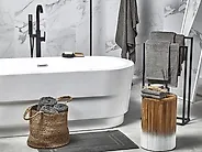 Set di 11 asciugamani ATAI Cotone Grigio_1178065