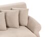 2 Seater Fabric Sofa Beige EIKE_918032