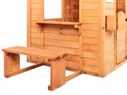 Casetta da giardino AMPELIKO Legno di abete Marrone_955699