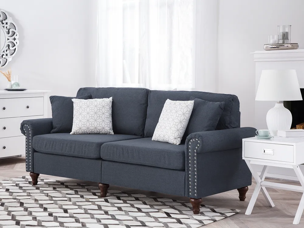 Sofa dla 3 osób OTRA Ciemnoszary
