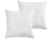 Set of 2 Cushion Inserts ECHIUM 45 x 45 cm White_1044169