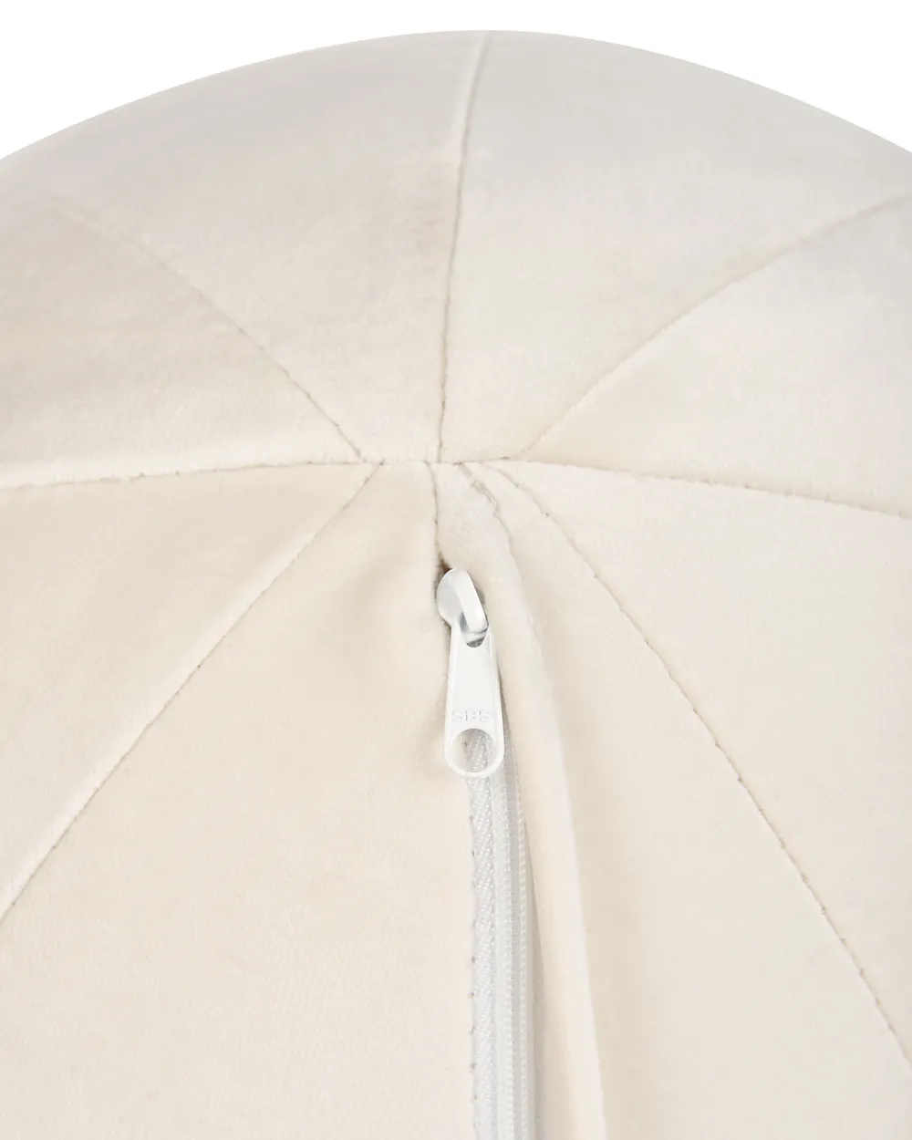Poltrona LEIREN Velluto Bianco sporco_920683
