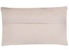 2 bawełniane poduszki dekoracyjne geometryczny wzór 30 x 50 cm wielokolorowe BETULA_816930