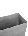 Vaso da fiori moderno rettangolare grigio 74x32x45cm BARIS_692121