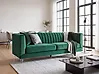 Sofa 3 Seater ARVIKA Velvet Green