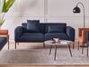 2-Sitzer Sofa Leinenoptik dunkelblau MALMOS_930899