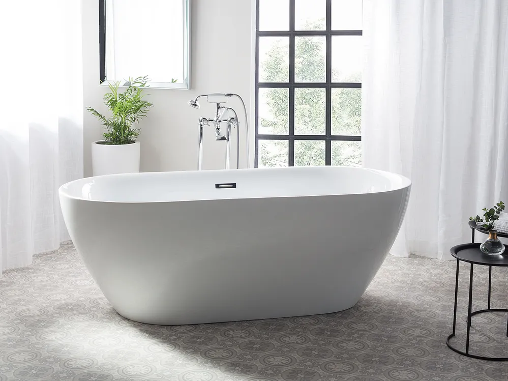Freestanding Bathtub CARRERA 1500 x 750 mm White