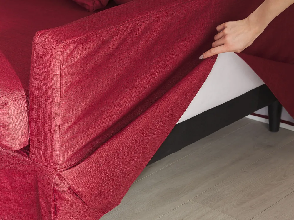 3 Seater Sofa Cover GILJA Red_792565