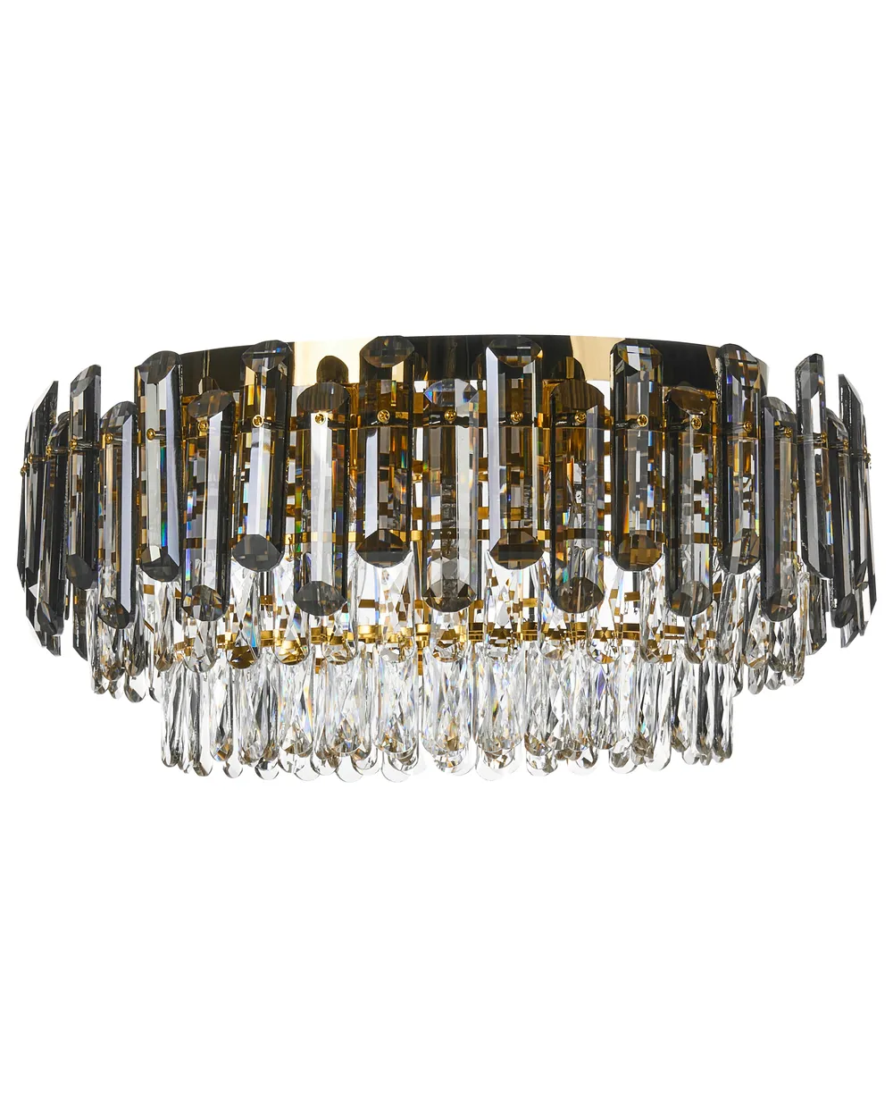 Chandelier NERI Crystal Silver