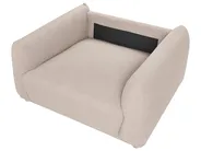 Living Room Set 5 Seater JUBEK Boucle Beige_1078450