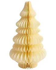 Dekoracja świąteczna Lampa stołowa DREVJA 51 cm Choinka Beżowy_1186100