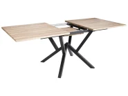 Extending Dining Table ANSELL Light Brown 160/200 cm 90 cm_975539