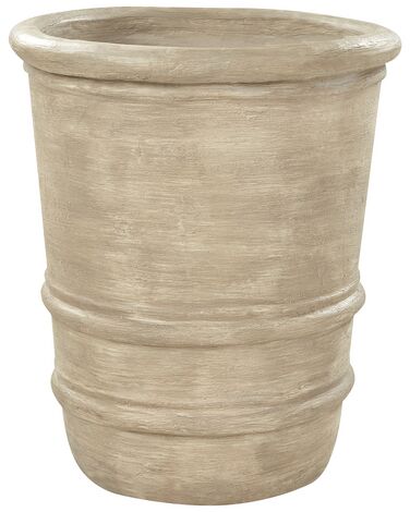 Maceta de terracota beige ⌀ 43 cm LILIUM