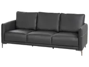 Set da salotto 6 posti CILENS Tessuto Nero_1120399