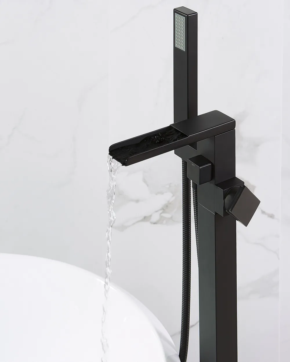 Freestanding Bathtub Faucet BOYOMA Black_786731