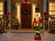 Outdoor Decoration LED HORNAVAN 120 cm Nutcracker Multicolour_1018884