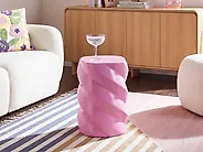 Odkládací stolek RONTA Růžová_1186199