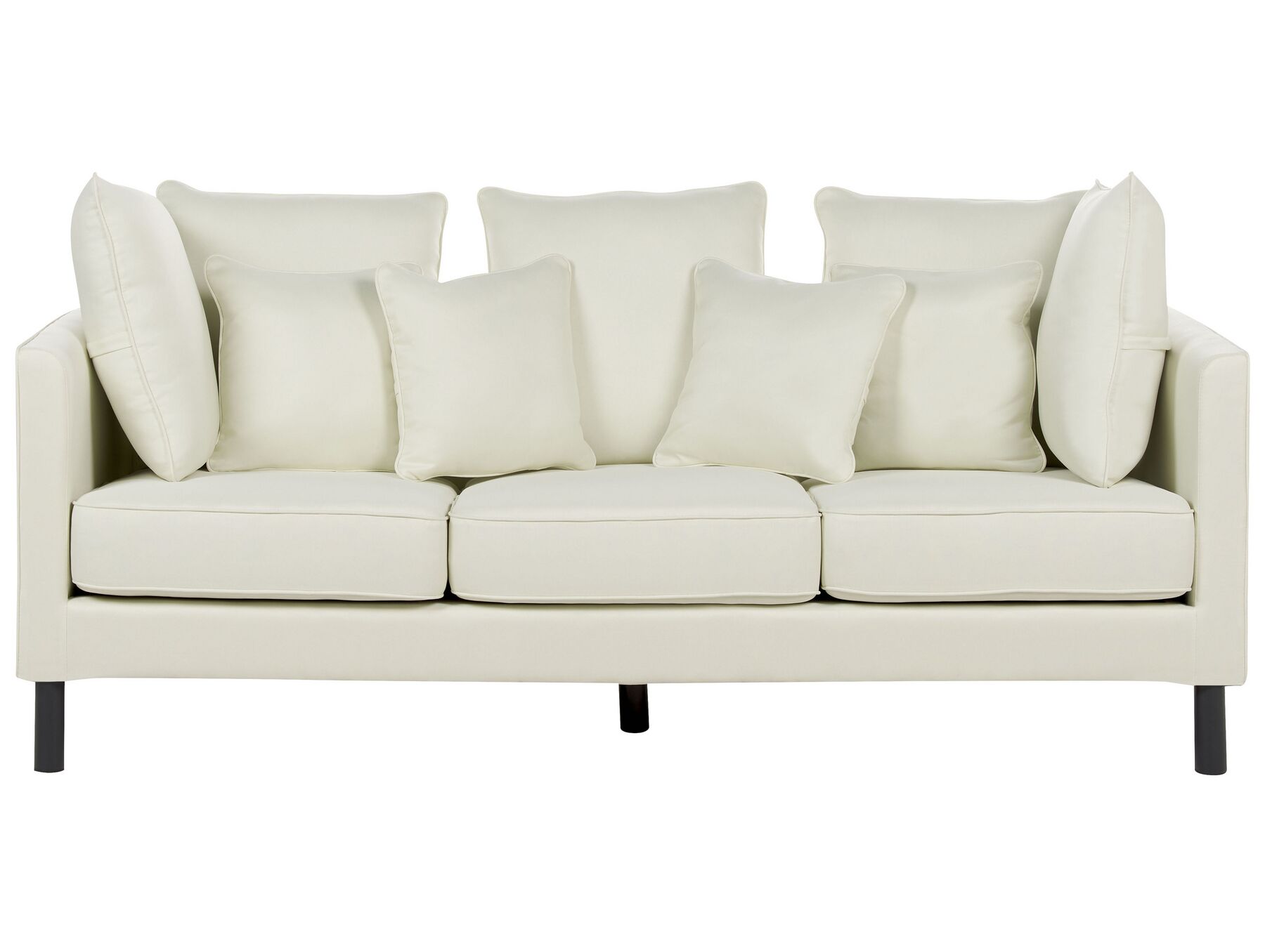 3 Seater Fabric Sofa Off-White FENSTAD_897640