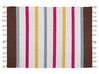 Tappeto cotone multicolore 160 x 230 cm HISARLI_836813