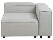 Modular Corner Sofa 4 Seater ARDAL Fabric Light Grey Right Hand_949514
