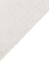 Bavlnený koberec s bodkami 140 x 200 cm krémová biela ASTAF_908025