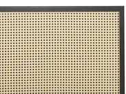 Łóżko Rattan MONPAZIER 140 x 200 cm Czarny_863353