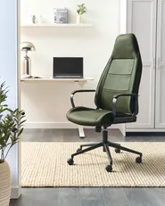Sedia da ufficio REBEL Tessuto Verde scuro_994616