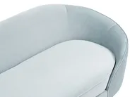 Sofa 2 Seater SAVAR Velvet Light Blue_835622