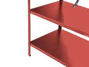 4-częściowa kuchnia ogrodowa ze zlewem VILAMA Czerwony Metal_1052387