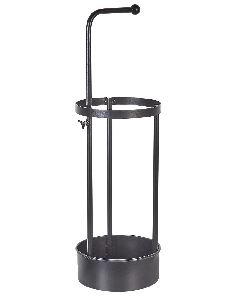 Stojak na parasole MONNAIE Metal Czarny