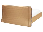 Waterbed Leather PARIS 160 x 200 cm (EU King Size) Gold_41080