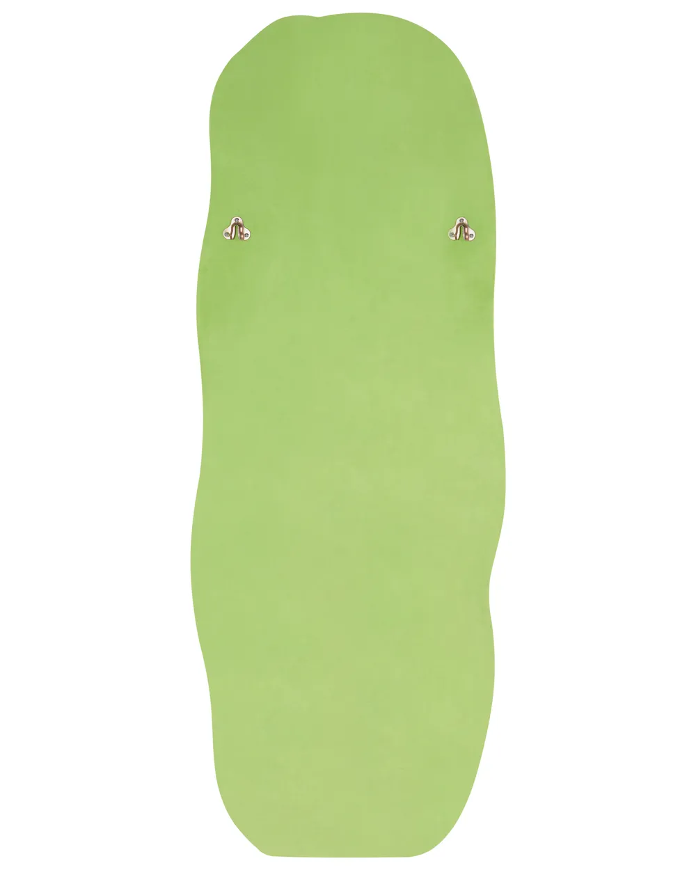 Lustro ścienne BEAUNE 56 cm 160 cm Welur Zielony_995158