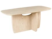 Dining Table TRAVERS Travertine Effect 180 cm 90 cm_1002779
