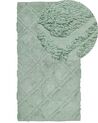 Tapis en coton vert 80 x 150 cm HATAY_840421